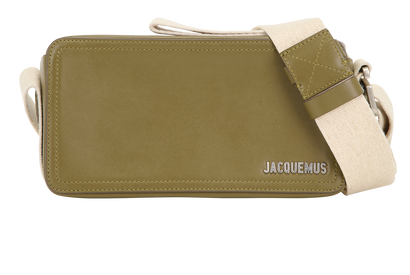 Le Cuerda Horizontal, &pound;175, Handbags, Green, Leather, Front view